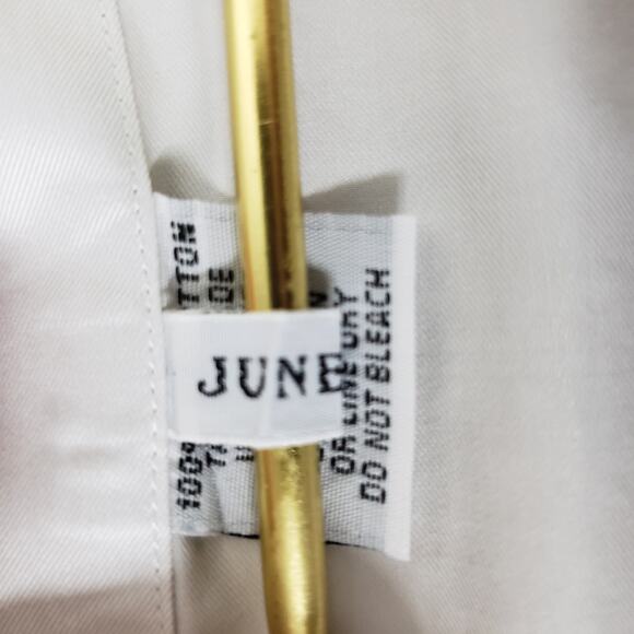 Frank Rostron England Dress Shirt Contrast Collar Two button Cuff Light Gray XL - Picture 14 of 14